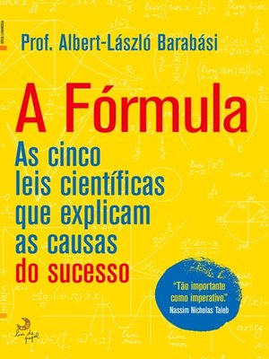 cover image of A Fórmula